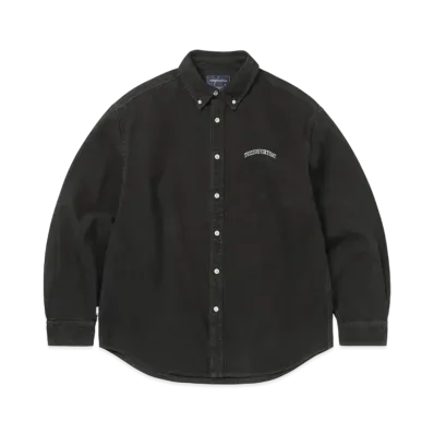 thisisneverthat Washed Denim Shirt "Black"