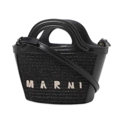 MARNI 2Way Tropicalia Micro Bag "Black"