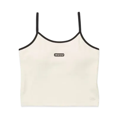 NEW ERA Women's Rib Camisole Pill Logo "Ivory"