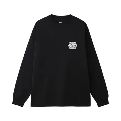 X-Girl Oval And Message Logo L/S Tee "Black"