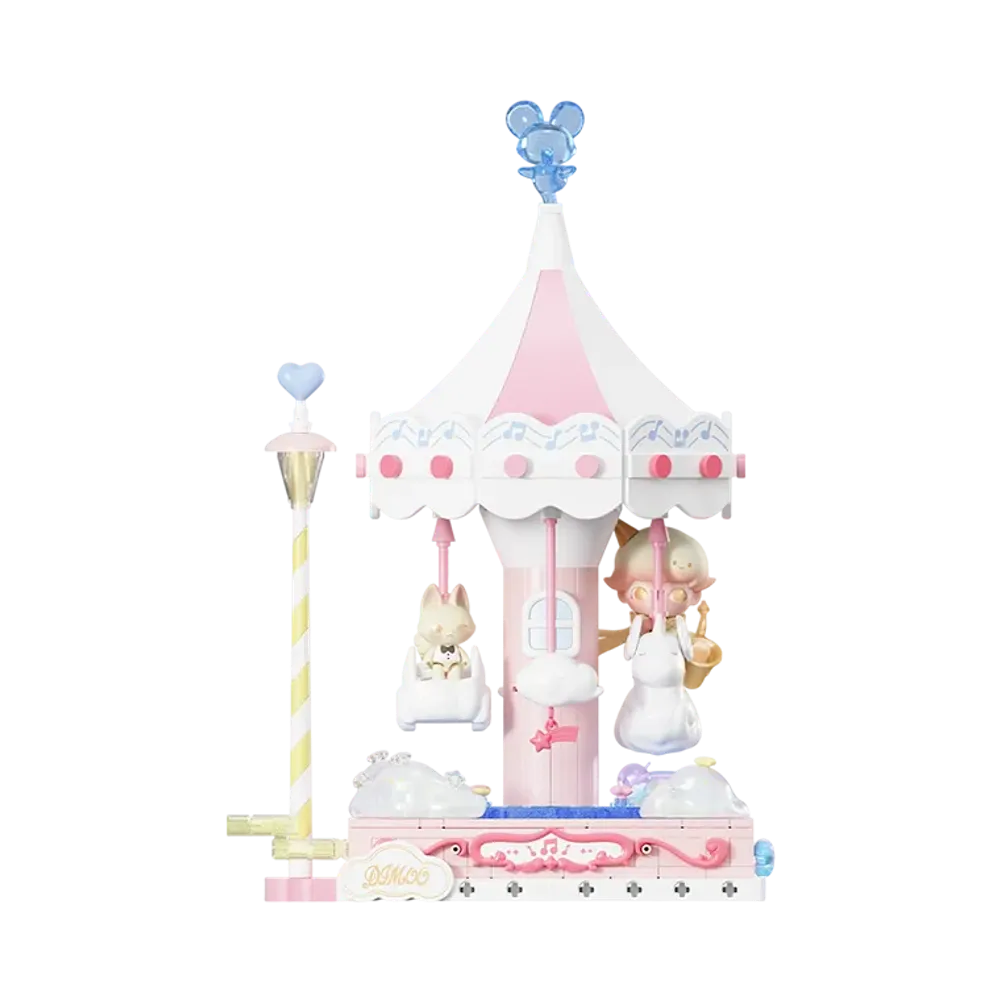 POP MART DIMOO Dream Melody Series Blocks Galactic Carousel