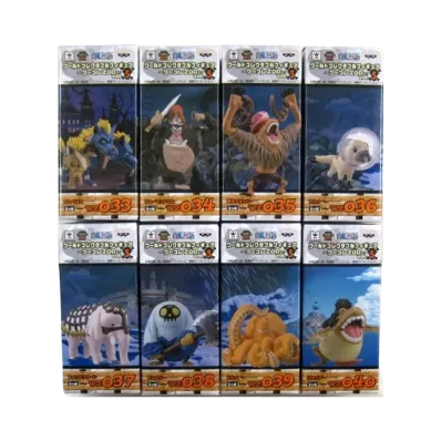 Banpresto One Piece World Collectable Figure ~WCF ZOO~ Vol.5 Complete 8 Piece Set