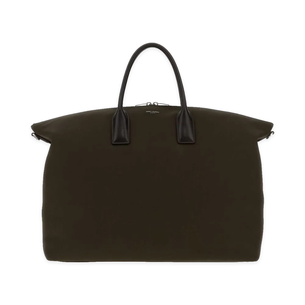 Saint Laurent Bowling Tote "Deep Leaf"