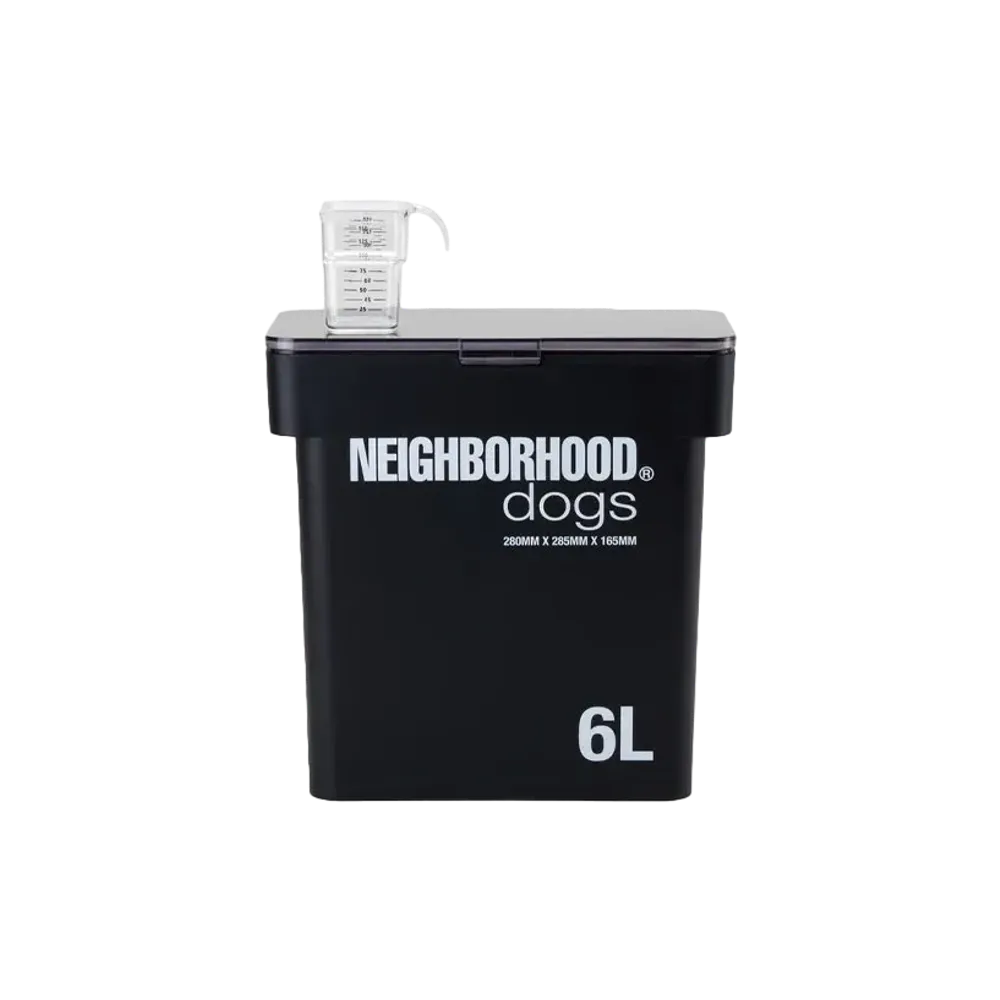 NEIGHBORHOOD Dog Food Stocker "Black"