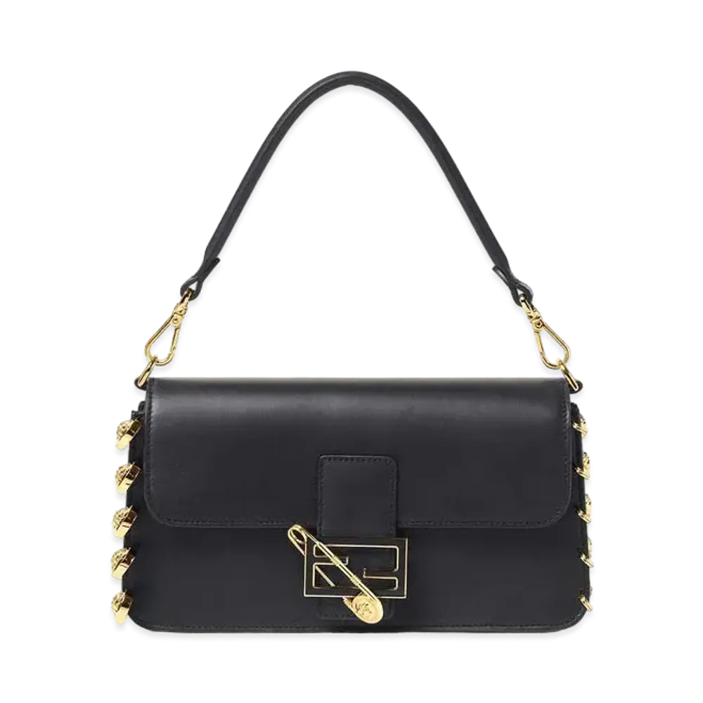 FENDI x Versace Fendace Baguette Shoulder Bag "Black"