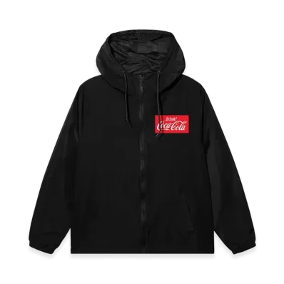 ANTI SOCIAL SOCIAL CLUB x Coca-Cola Drink Windbreaker "Black"