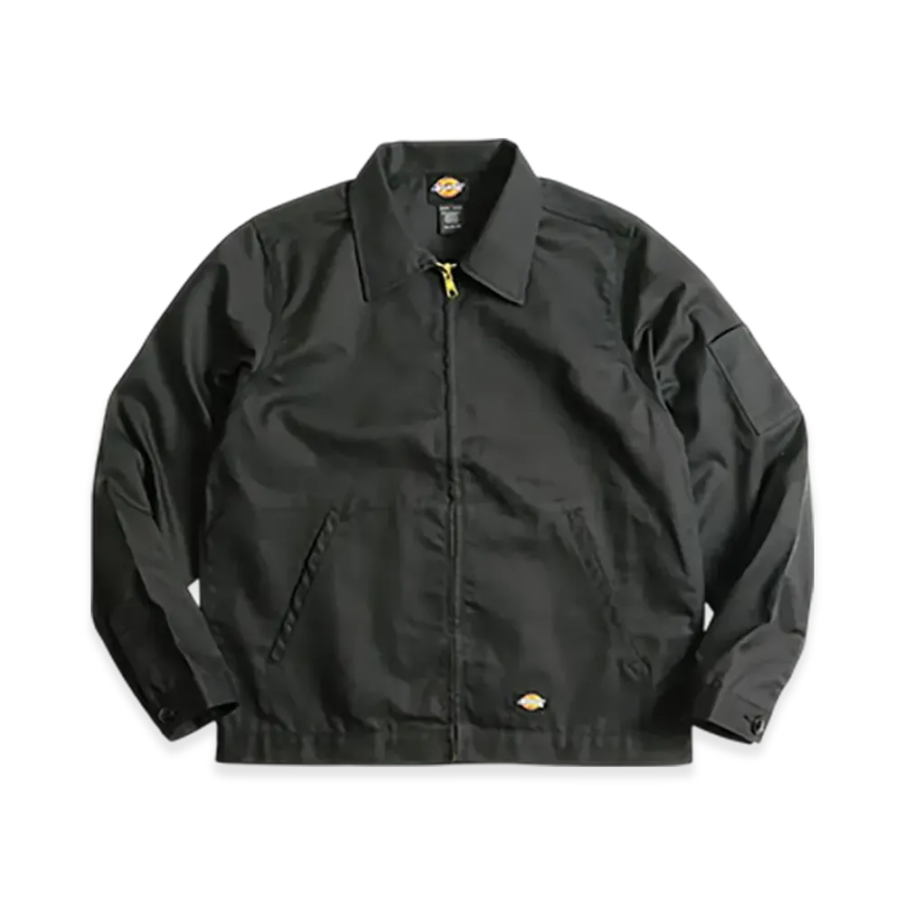 Dickies JT75 Unlined Eisenhower Jacket "Black"