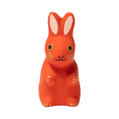 HUMAN MADE Rabbit Hariko Figure Small "Red"