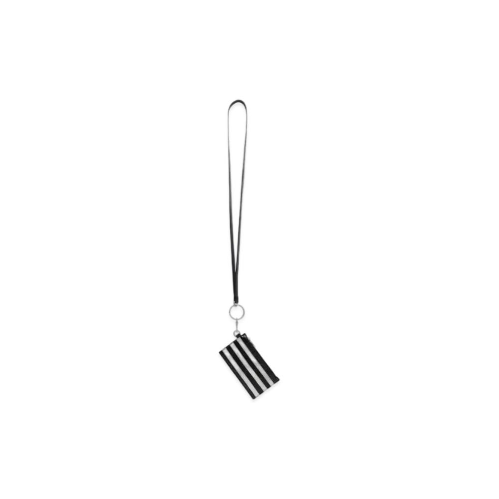 adidas BALENCIAGA Card Case On Keyring "Black"