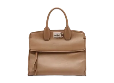 Salvatore Ferragamo Studio Bag (M) "Brown"