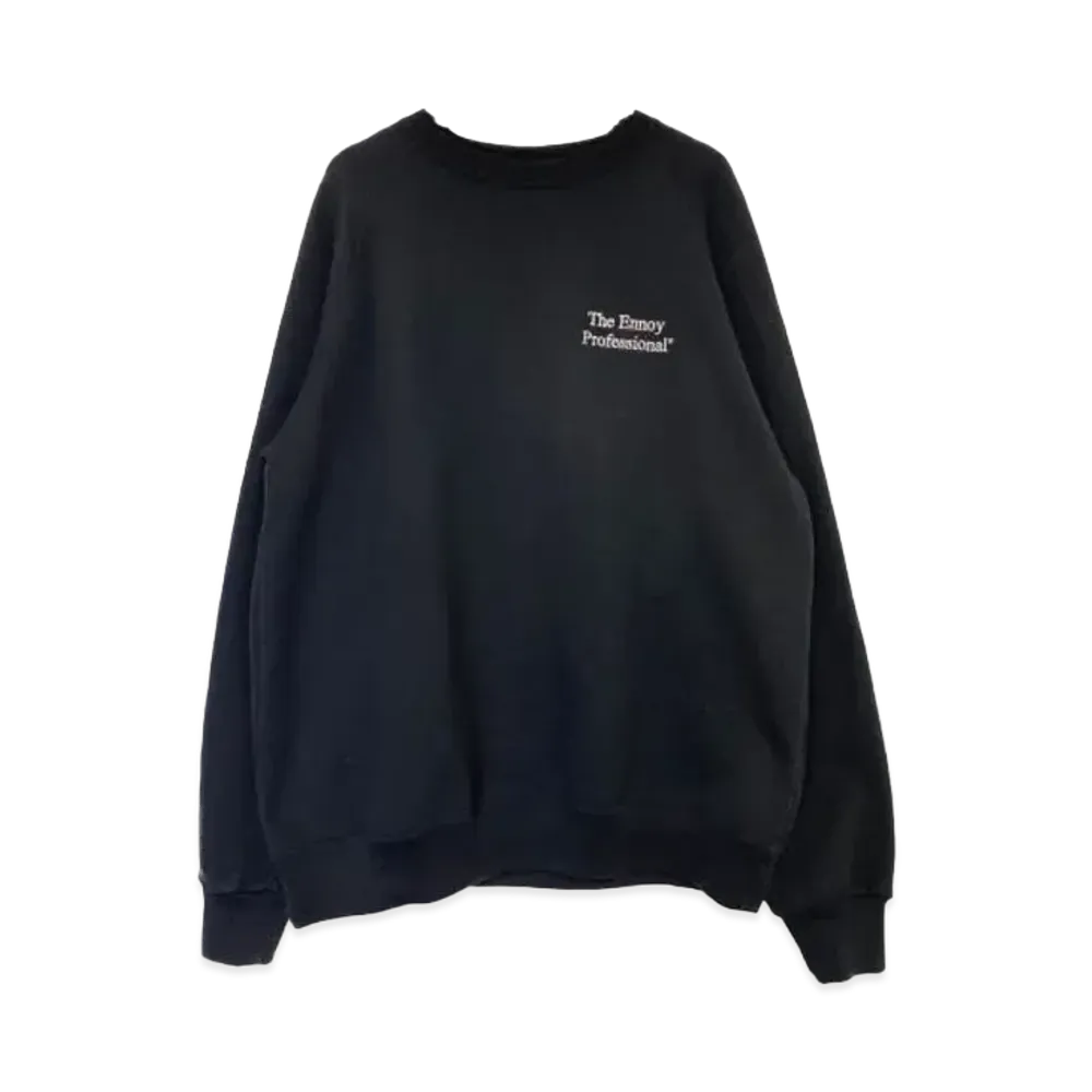 ENNOY 20AW Sweat Crewneck "Black" AW20BRENCT01NTL