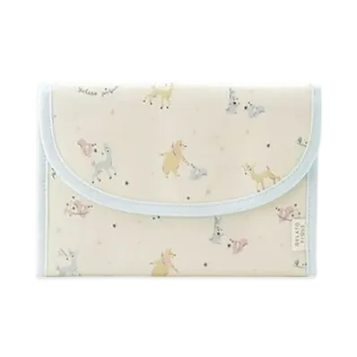 GELATO PIQUE All-Over Pattern Mother & Child Notebook Case S "Cream"