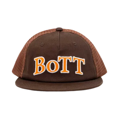 BoTT OG Logo Mesh Back 5-Panel Cap "Brown"