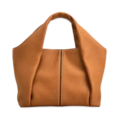 TOD'S Shirt Shopping Bag Small "Brown"