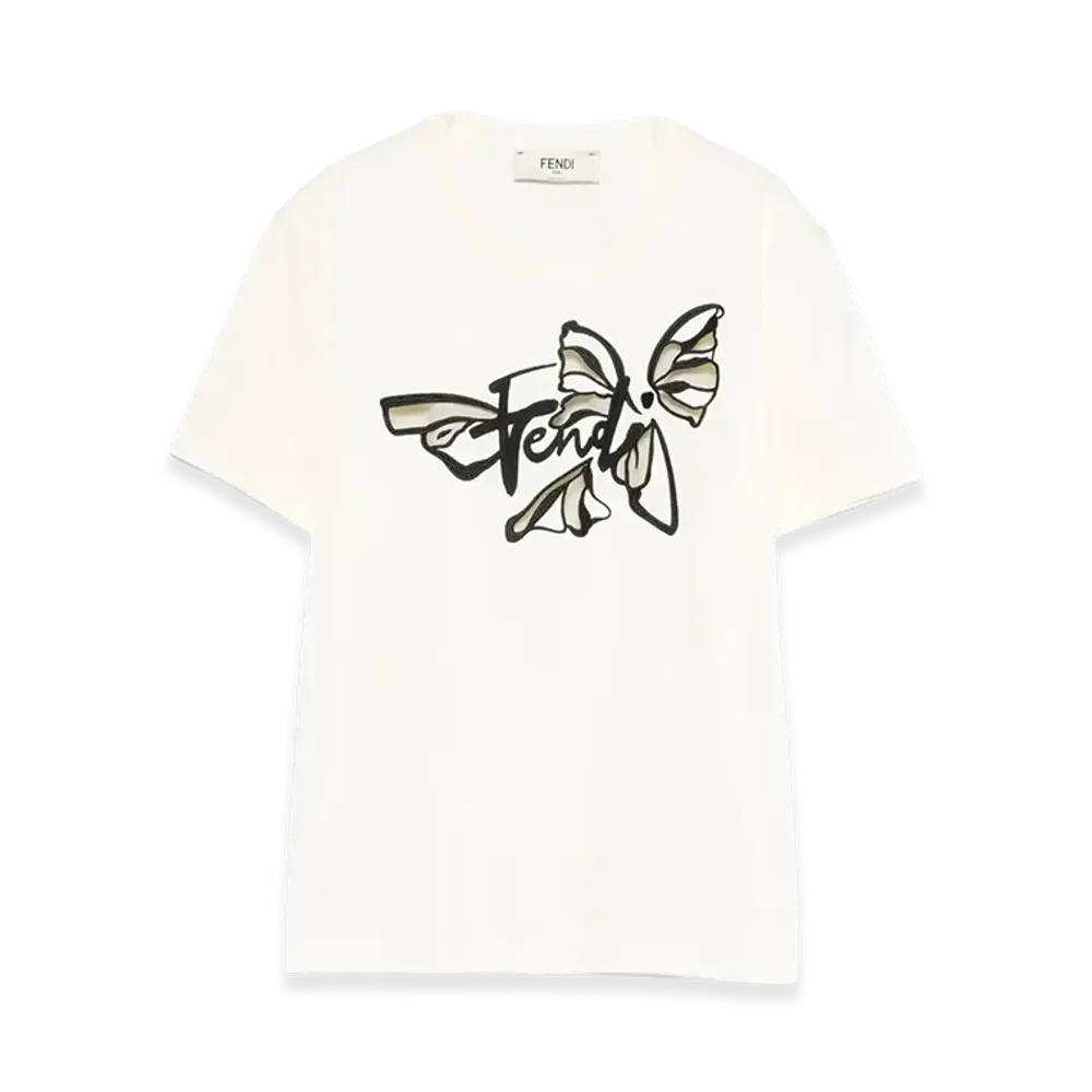 FENDI Women's Nightfly T-Shirt "White"