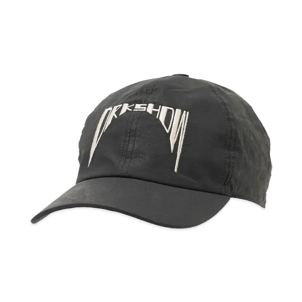 RICK OWENS DRKSHDW BASEBALL CAP "BLACK"