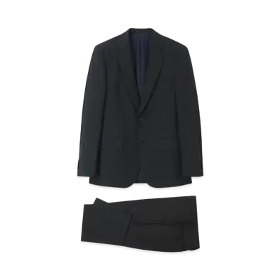 Paul Smith Color Pin Dot Single 2B Suit "Black"
