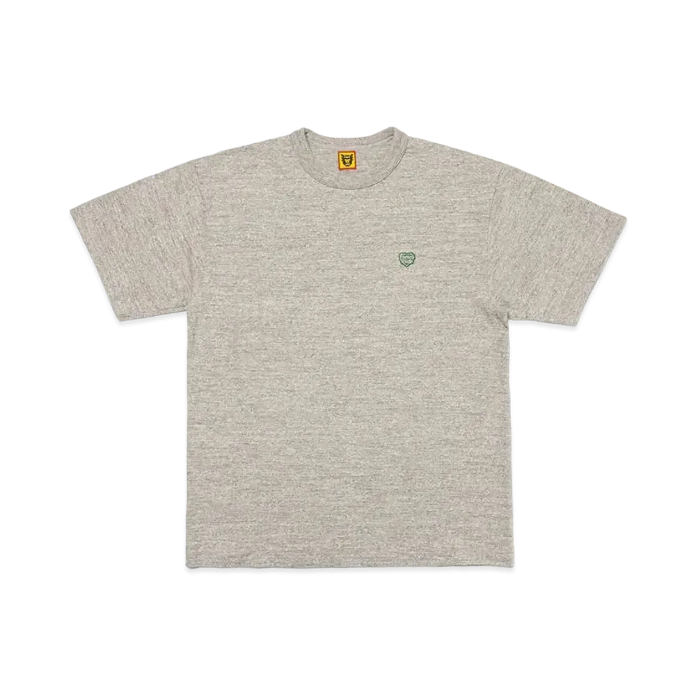 HUMAN MADE Heart Badge T-Shirt "Grey"