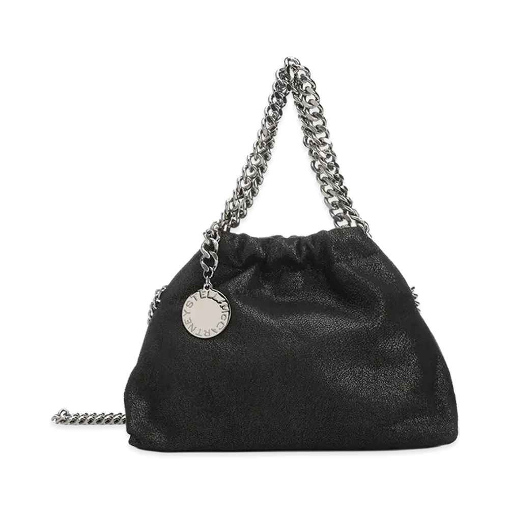 STELLA McCARTNEY Women's falabella Drawstring Tote Bag "Black"