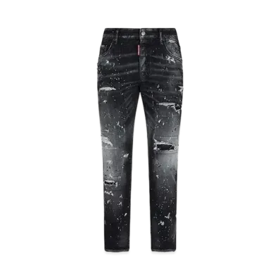 Dsquared2 Midnight Wash Skater Jeans "Black"