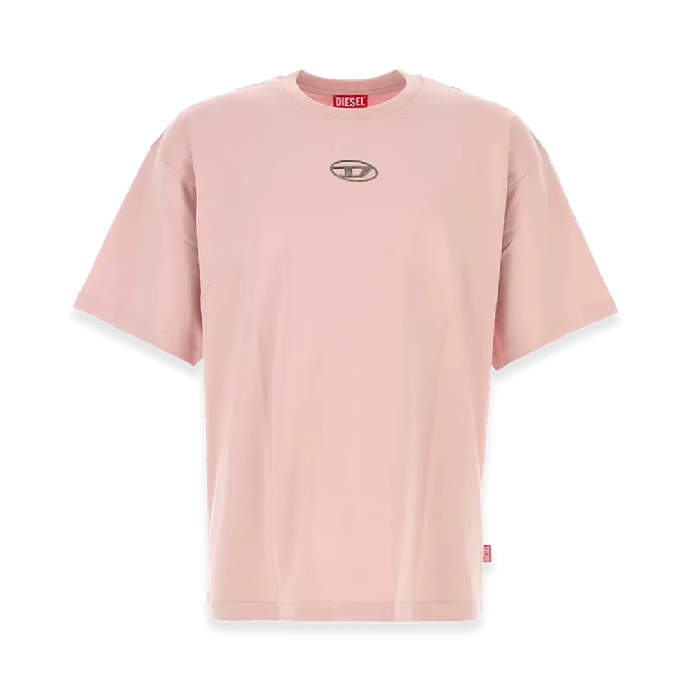 Diesel Cotton T-Shirt "Pink"