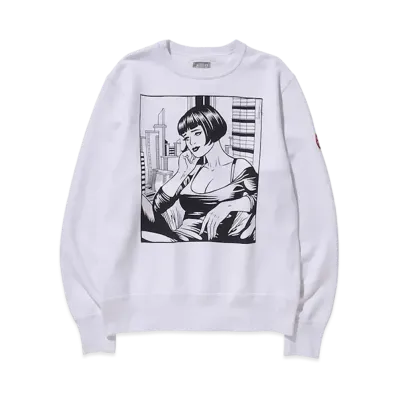 Cav Empt (C.E) RB CREW NECK "White"