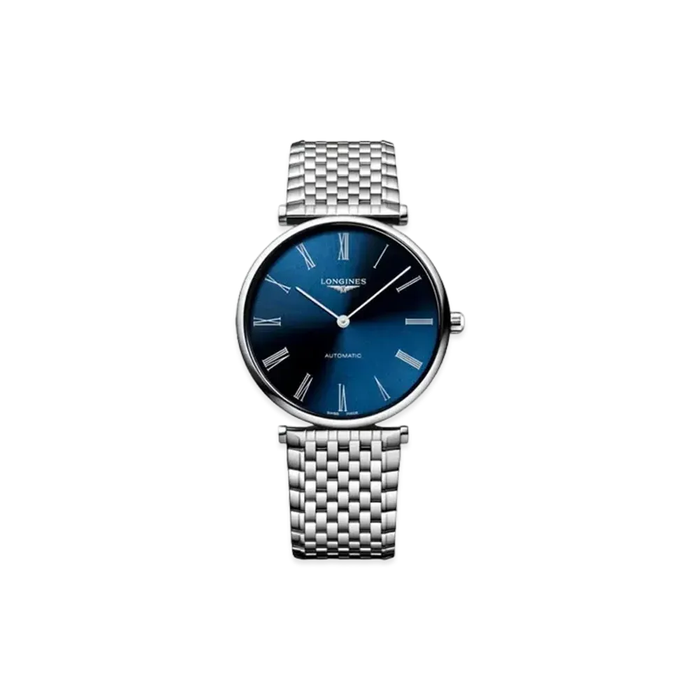 Longines La Grande Classique de Longines 38.00mm "Blue Sun Ray/Stainless Steel" L4.918.4.94.6