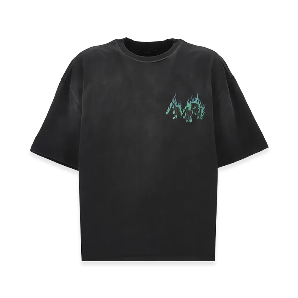 AMIRI Flames Tee "Black"