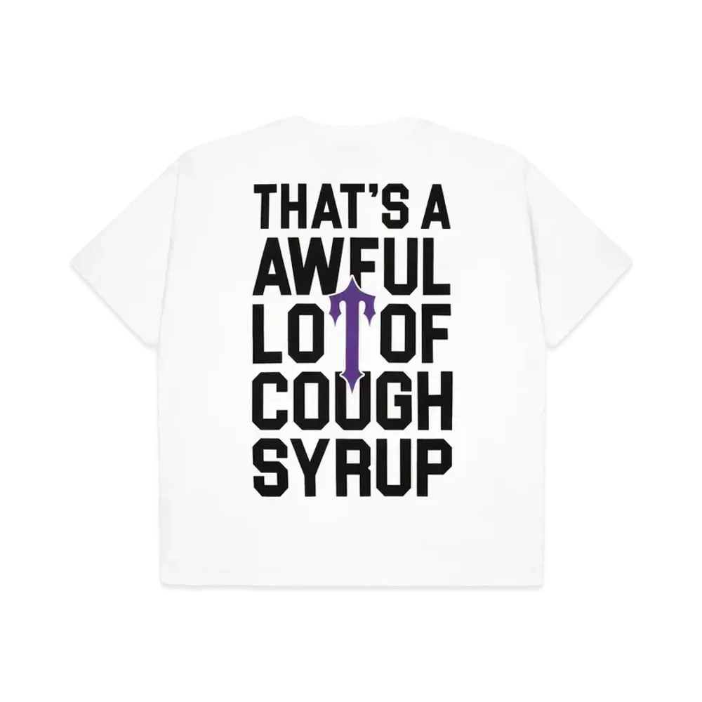 TRAPSTAR x COUGH SYRUP Irongate T-Shirt "White"