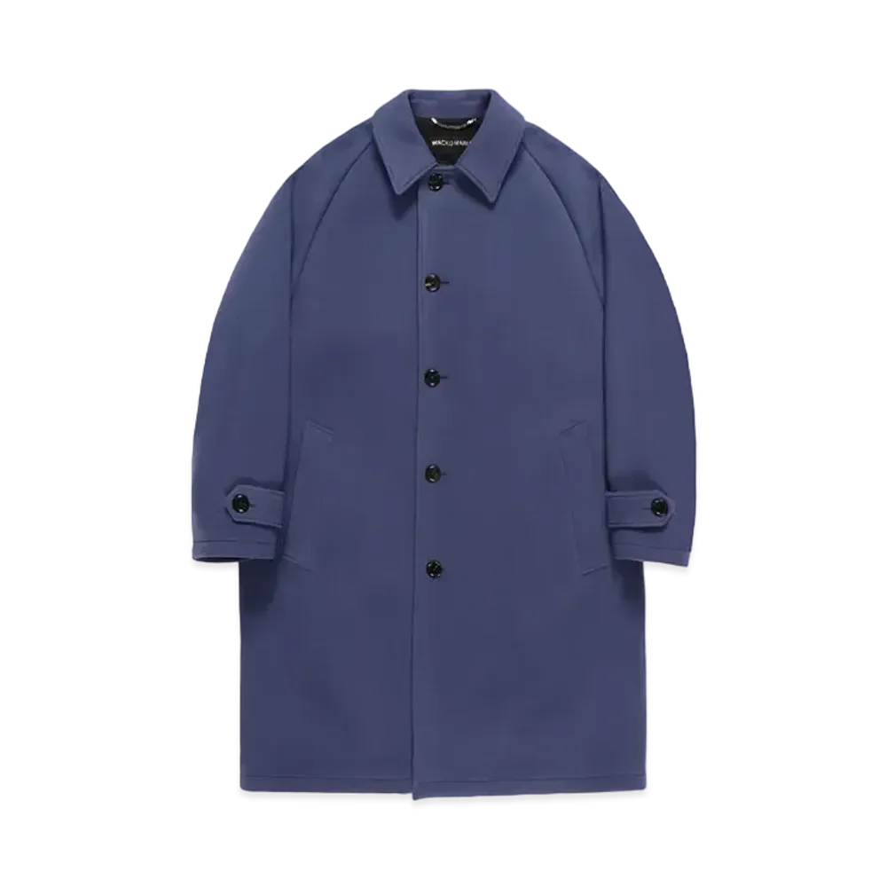 WACKO MARIA Bal Collar Coat "Blue"