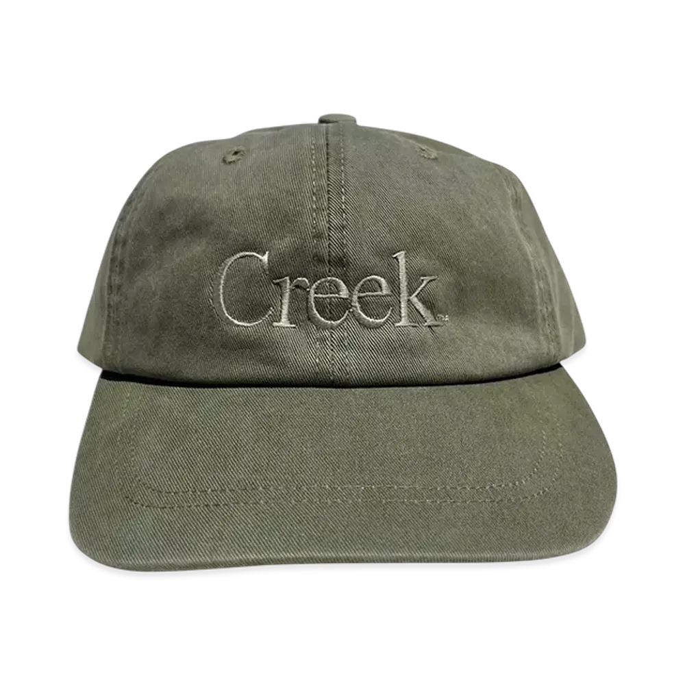 Creek Angler's Device Logo Cap "Olive"