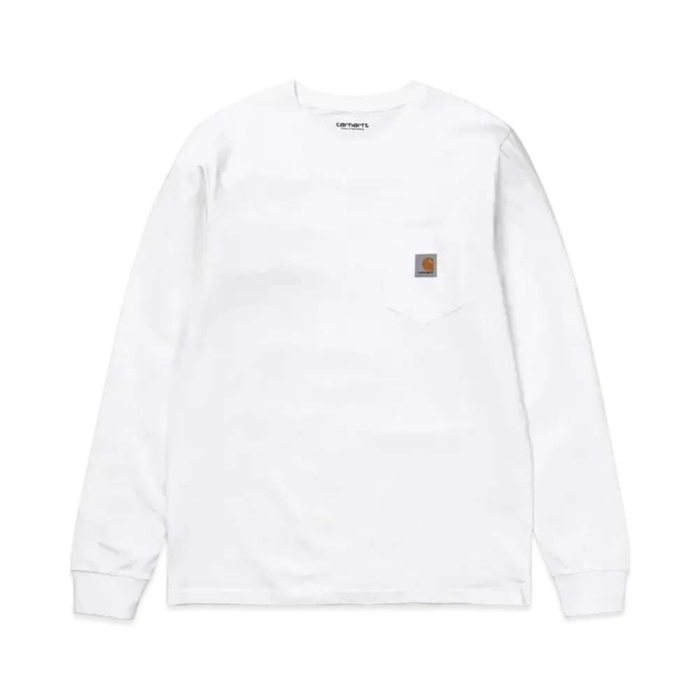 Carhartt WIP L/S Pocket T-Shirt "White"