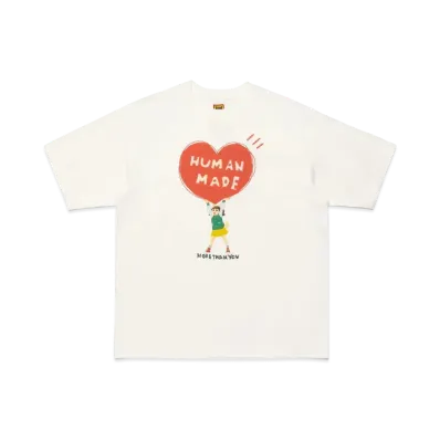 HUMAN MADE Keiko Sootome T-Shirt Side B "White" XX29TE009