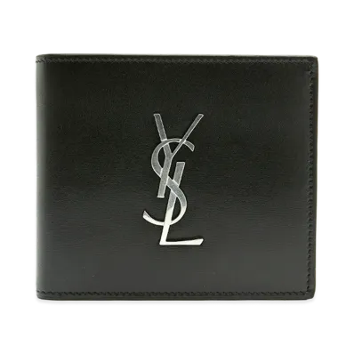 Saint Laurent Logo Wallet "Black"