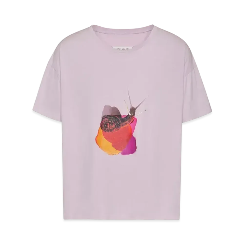 Maison Margiela Men's Snail T-Shirt "Lavender"