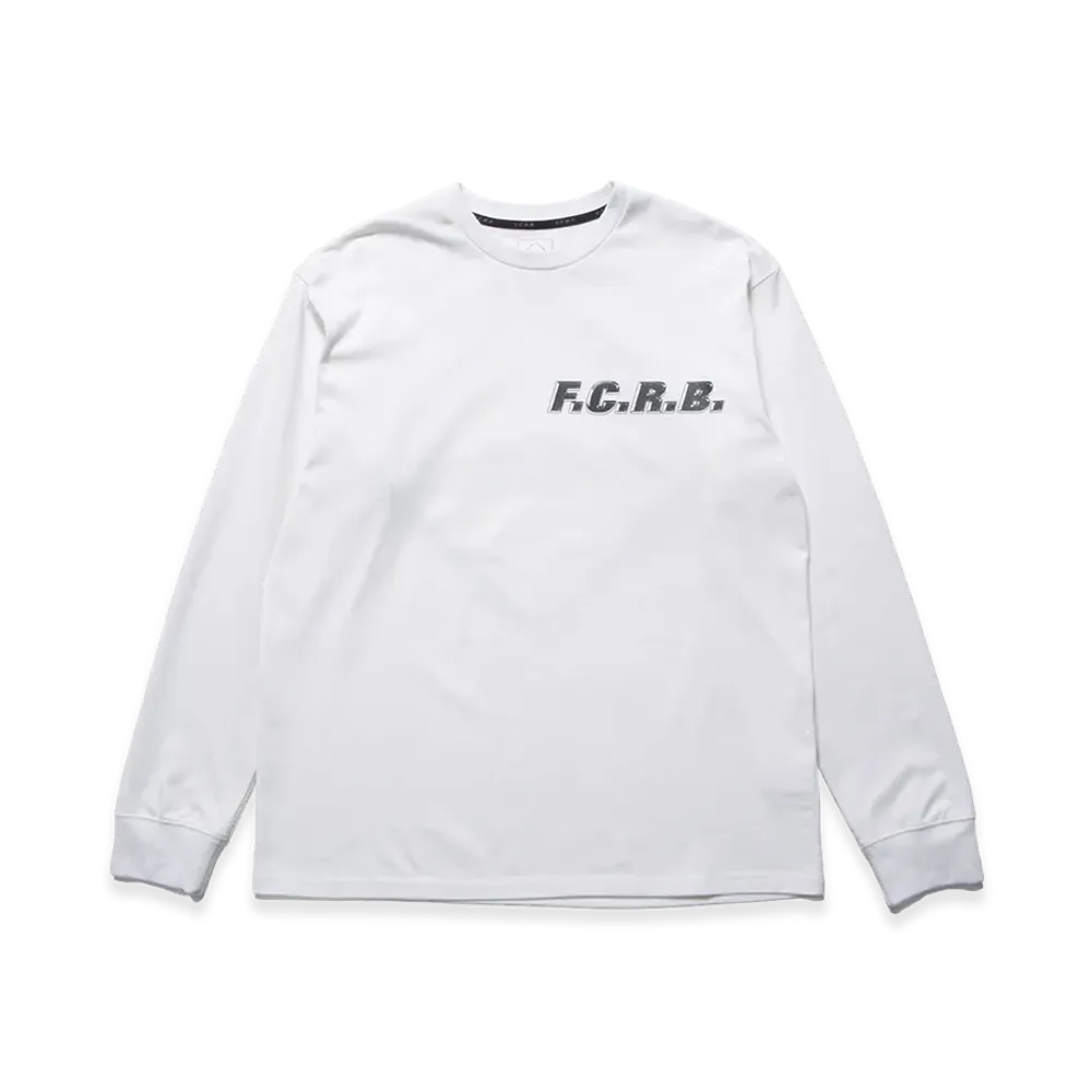 F.C.Real Bristol Shadow Emblem L/S Tee "White"