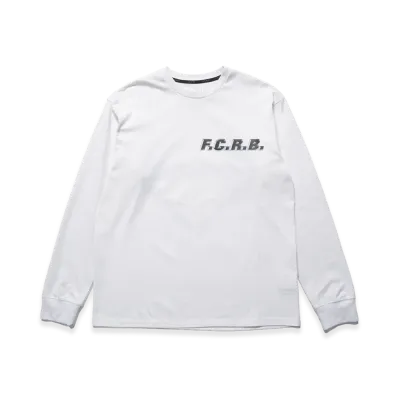 F.C.Real Bristol Shadow Emblem L/S Tee "White"
