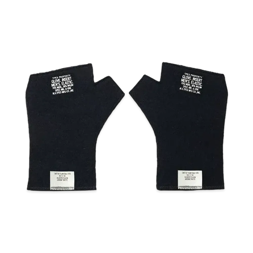 N.HOOLYWOOD Fingerless Gloves "Navy"