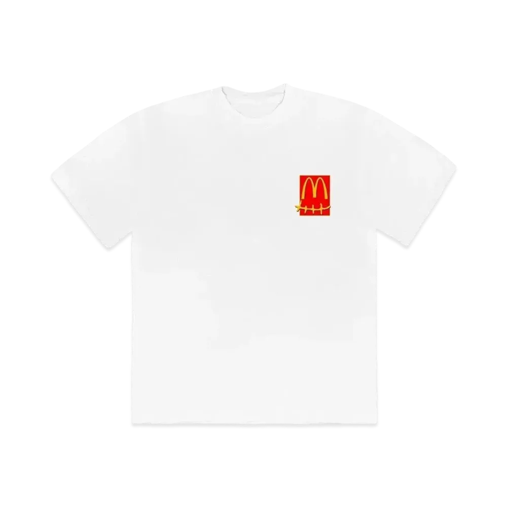 Travis Scott Cactus Jack x McDonald's Action Figure Series T-Shirt "White"
