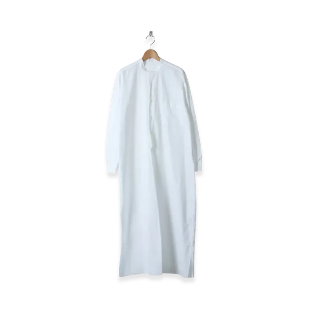 COMOLI Shirt Dress "White"