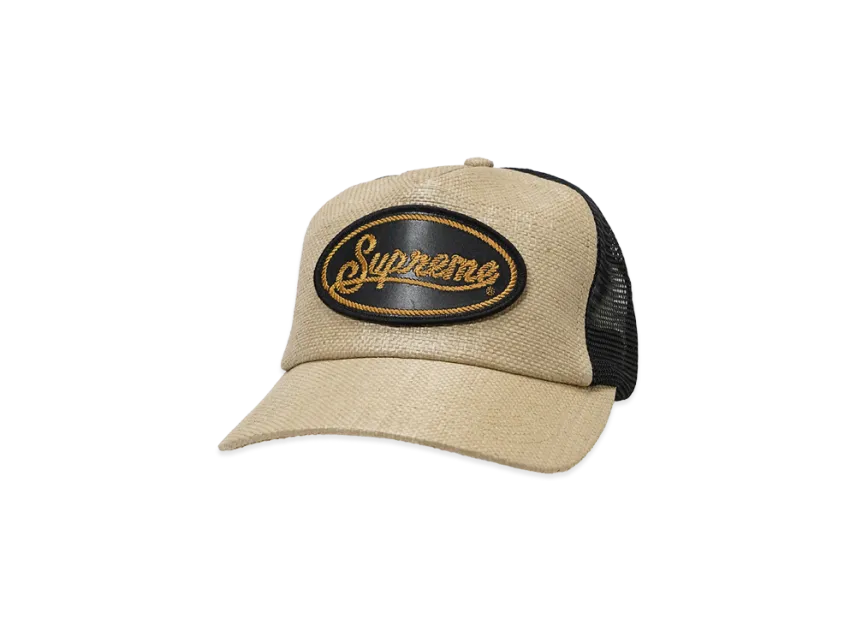 Supreme Raffia Mesh Back 5-Panel Supreme Raffia Mesh Back 5-Panel