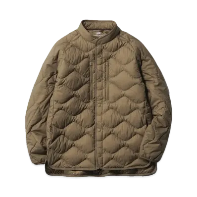 Uniqlo x White Mountaineering Recycled Hybrid Down Jackets "Brown"