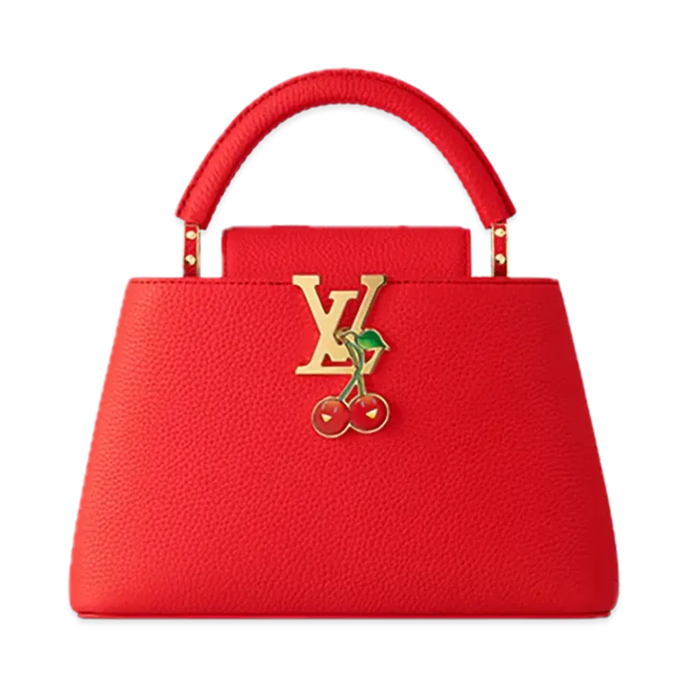 Louis Vuitton x Takashi Murakami Capucines BB "Red"