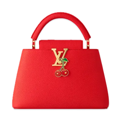 Louis Vuitton x Takashi Murakami Capucines BB "Red"