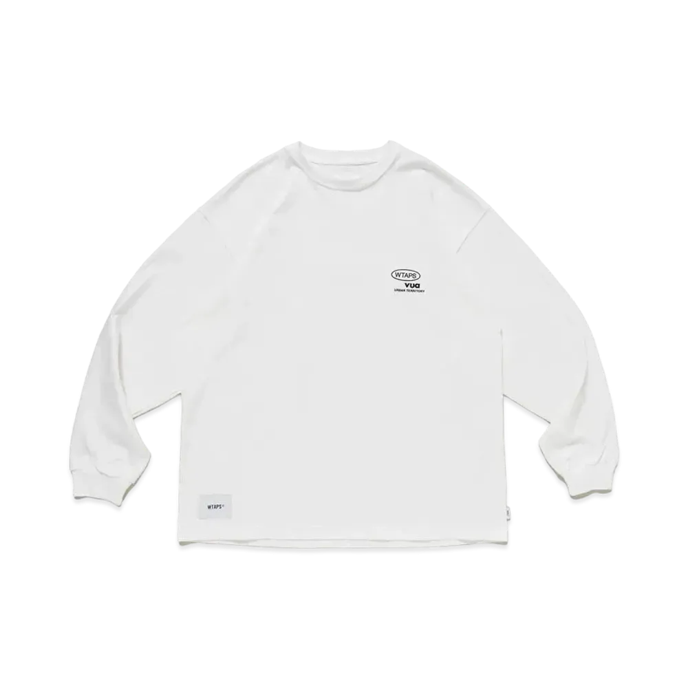 WTAPS AII 01 / LS / Cotton. Protect "White"