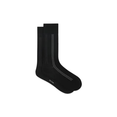 Paul Smith Three Stripe Socks "Black"