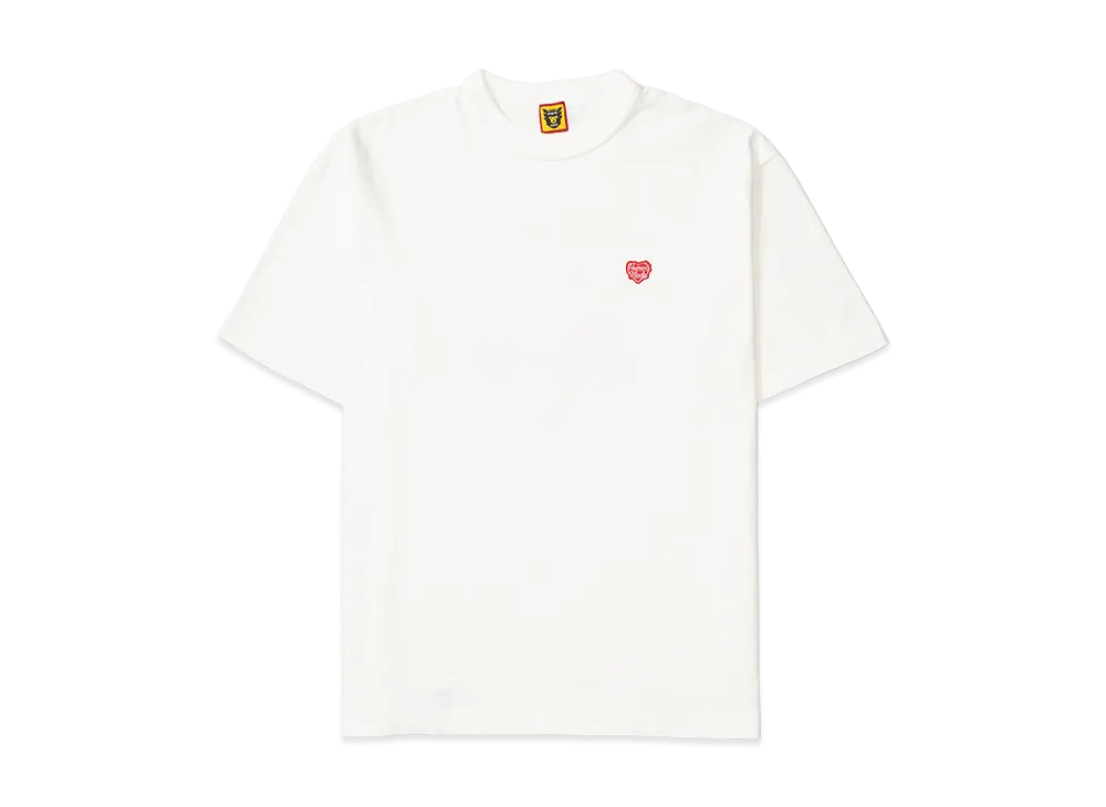 HUMAN MADE Heart Badge T-Shirt "White"