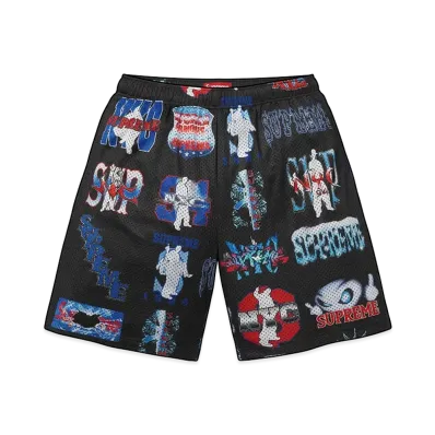 Supreme Flash Mesh Short "Black"