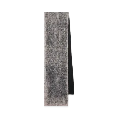 Paul Smith Acid Wash Knit Scarf "Gray"