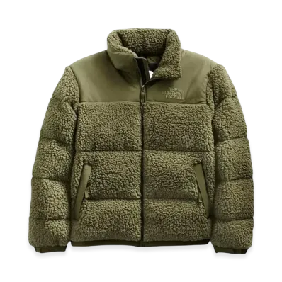 The North Face Sherpa Nuptse Jacket "Burnt Olive"